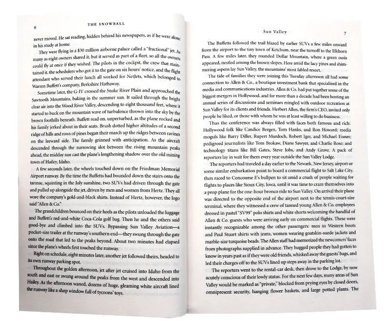 The Snowball: Warren Buffett and The Business of Life Personal Investment and Financial Management Books