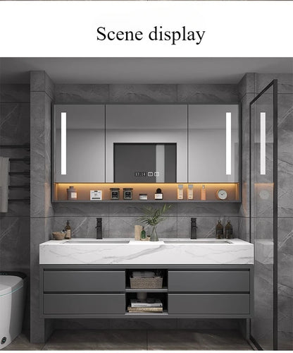 Bathroom Accesories Cabinet Wall Home Accessories Set Luxury Full Furniture Shelfs Sink Cabinet Modern Hovedskapet Bathroom Home