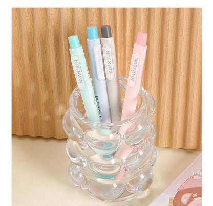 Press Retractable Pencil Eraser Correction Supplies Pen Style Pencil Rubber Writing School Supplies Stationery