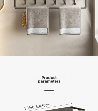 Bathroom storage rack, non perforated washbasin, hand washing and shower area, shower gel wall storage rack