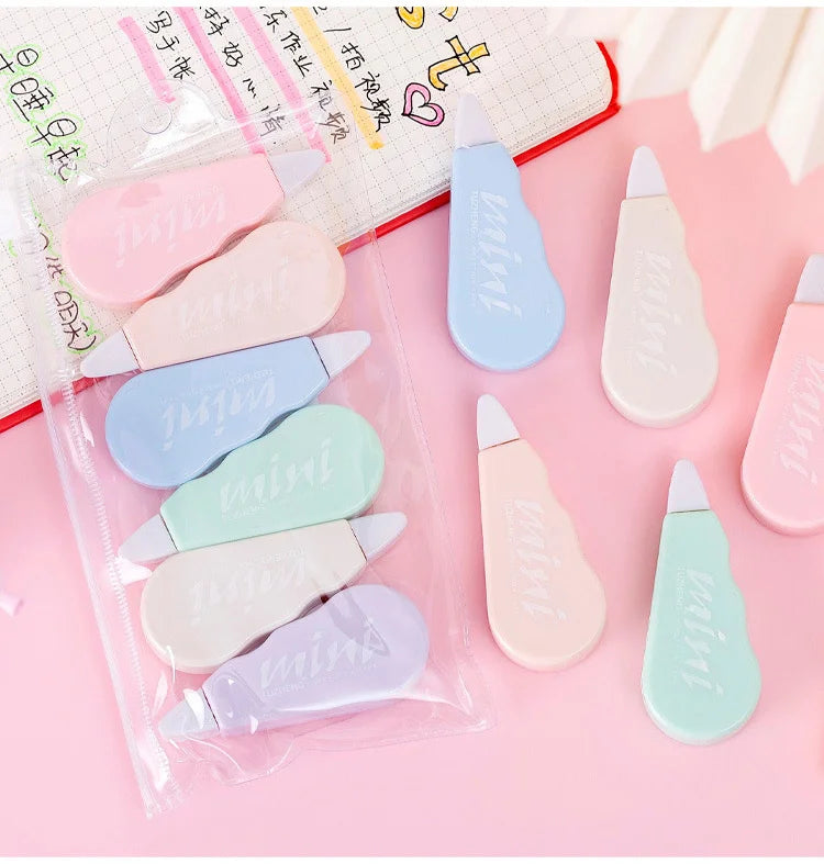 Cute Kawaii Macaron Correction Tape Altered Tools School Office Corrector Stationery Kids Sweet Novelty Supplies