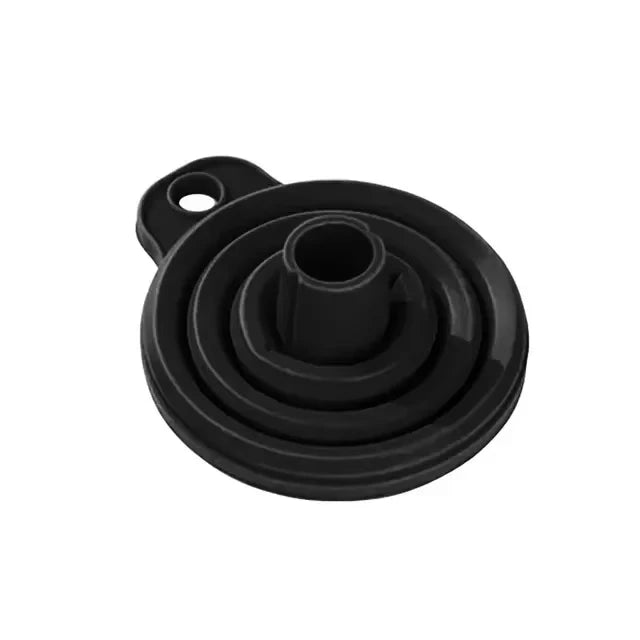 Car Engine Funnel Universal Silicone Liquid Funnel Washer Fluid Change Foldable Portable Auto Engine Oil Petrol Change Funnels