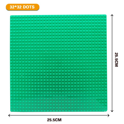 32x32 16x16 Dots Styles Plastic Assembly Blocks Base Plates Figures City Classic Toys Building  Baseplates  For Children Gift