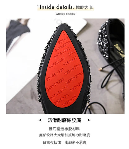 أحذية نسائية فاخرة أنيقة مريحة من تصميم 2022، أحذية نسائية أنيقة للبالغين، أحذية زفاف مثيرة برباط متقاطع