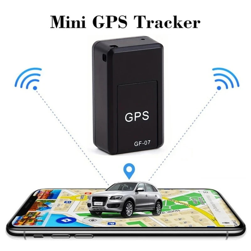 Gps Positioner Gf07 Mini Tracking Positioner Real-Time Tracking Remote Vehicle Positioning Mobile Recording Anti-Loss