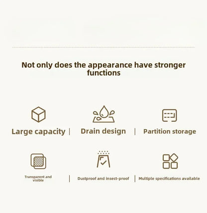 Kitchen Bowl Rack, Tableware Storage Box, Household with Lid, Tableware, Bowl Box, Dish Drain Rack, Plastic Cupboard