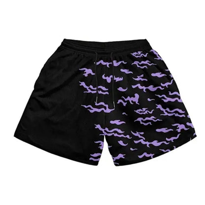 Anime Hajime no Ippo Shorts Summer Gyms Quick Drying Sport IPPO Shorts Fitness Exercise Beach Breathable Jogger Casual Shorts