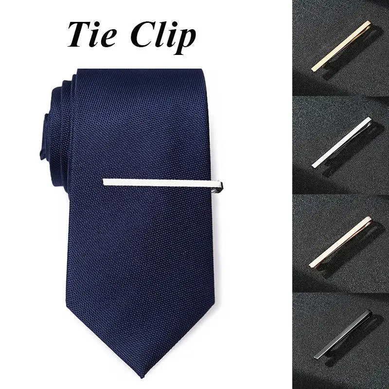 Men Wedding Necktie Tie Clasp Clip Pin For Men's Accessories Tie Clips Daily Business Suit Clips Wedding Accessories OL Style