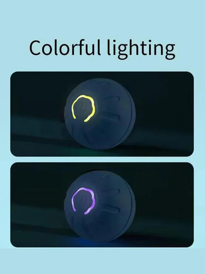 Intelligent pet toy ball electronic pet interactive toy moving ball USB puppy automatic moving bounce gift cat products.