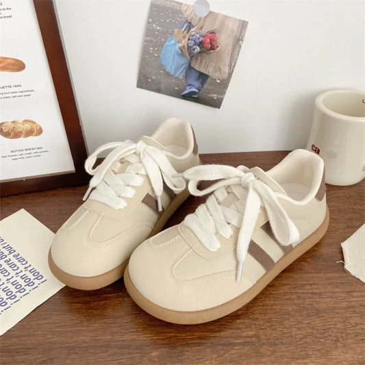 Women's Shoes Autumn New Fashion Trend Casual Shoes Wide Toe Soft Comfortable Flat Shoes Outdoor Casual Sports Shoes