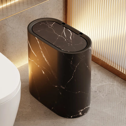 Bathroom Toilet Hotel B&B With Lid Kitchen Living Room Sandwich Trash Can Lid Multi-purpose Modern Toilet Hygienic Sandwich