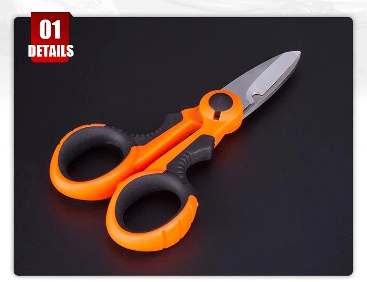 Fishing Scissors Cross-Border Cutting Powerful Horse Fishing Line Special Scissors Portable Multi-Functional Small Scissors Fish