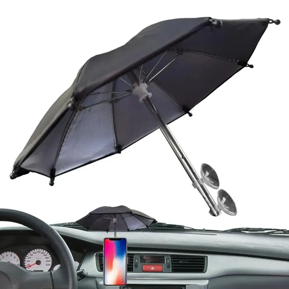 Mobile Phone Parasol Phone Umbrella For Sun Anti-Glare Sun Shade Cover Sun Shield Car Shade Visor Cell Phone Sunshade Holder