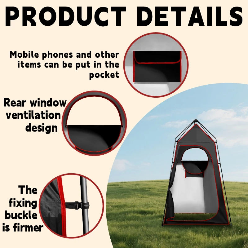 Shower Tent Portable Privacy Tent Outdoor Camping  Toilet Tents Dressing Room for Travel Beach Tailgate  for Camping Beach
