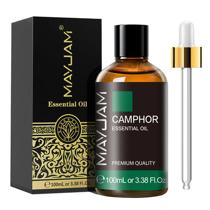 MAYJAM 1PCS 100ML Essential Oil with Dropper Sandalwood Lavender Eucalyptus Vanilla Aroma Oil For Humidifier Scent Candle Burner