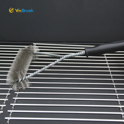 Barbecue Grill BBQ Brush Clean Tool Grill Accessories Stainless Steel Bristles Non-stick Cleaning Brushes Barbecue Accessories