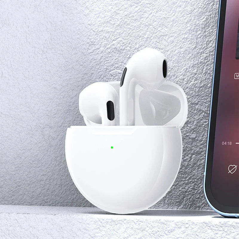 Air TWS Bluetooth Earphones Wireless Bluetooth Headset Noise Cancelling Earbuds with Mic Wireless Headphones for IPhone