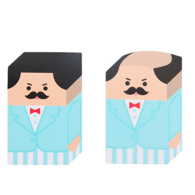 Creative Bald Man Pencil Eraser – Funny Student Stationery That Goes Bald with Use | School & Office Supplies for Kids