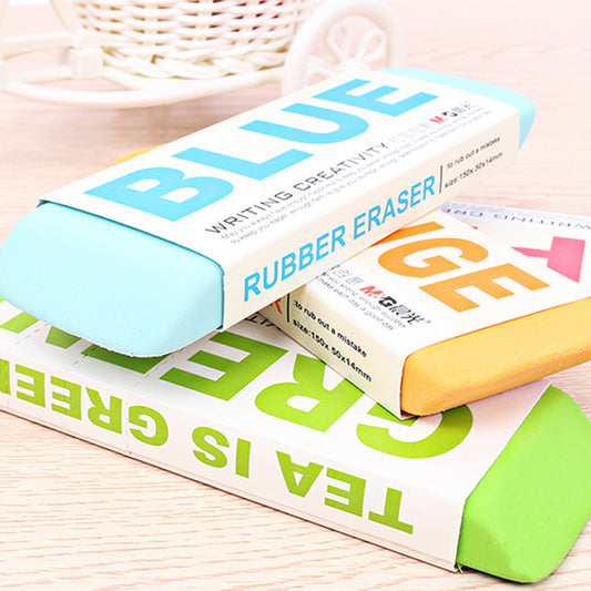 Super Jumbo Big Eraser – Chipless Pencil Eraser for Art, Painting & School Supplies | Large Rubber Eraser for Students & Office Use