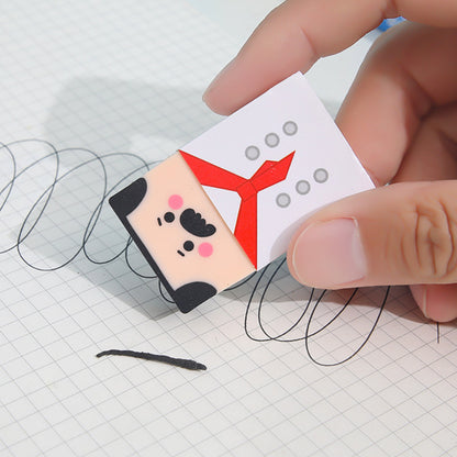 Creative Bald Man Pencil Eraser – Funny Student Stationery That Goes Bald with Use | School & Office Supplies for Kids