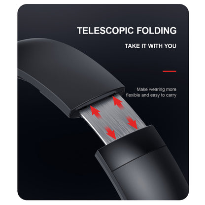 Wireless Foldable Headphones – Siindoo JH-919 Bluetooth 5.3 with Mic, Bass Sound, Noise Cancelling – For All Devices