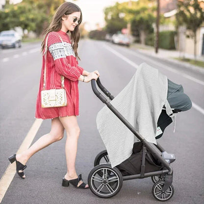 Breathable Nursing Cover – Adjustable Breastfeeding Apron for Outdoor Privacy