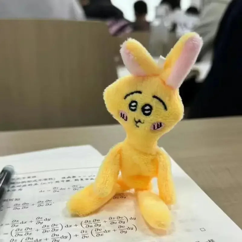 Chiikawa Kawaii Plush Keychain – 10cm Hachiware Cartoon Doll Accessory