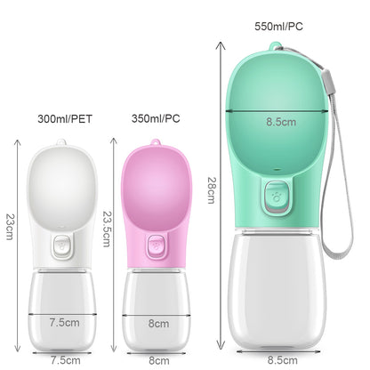 Pet Water Feeder Bottle – Leakproof Travel Water Container for Dogs & Cats